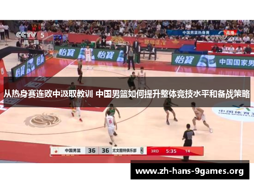 从热身赛连败中汲取教训 中国男篮如何提升整体竞技水平和备战策略 从热身赛连败中汲取教训 中国男篮如何提升整体竞技水平和备战策略